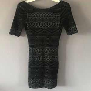H&M body con dress.